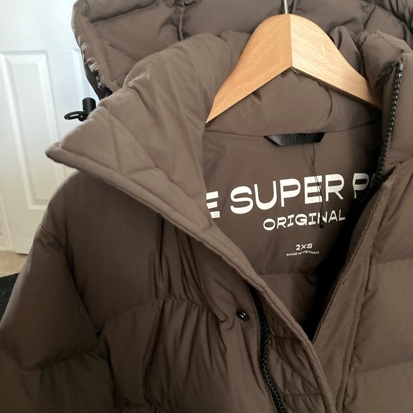 Aritzia Super Puff, rich mocha brown, size XXS - Picture 4 of 15